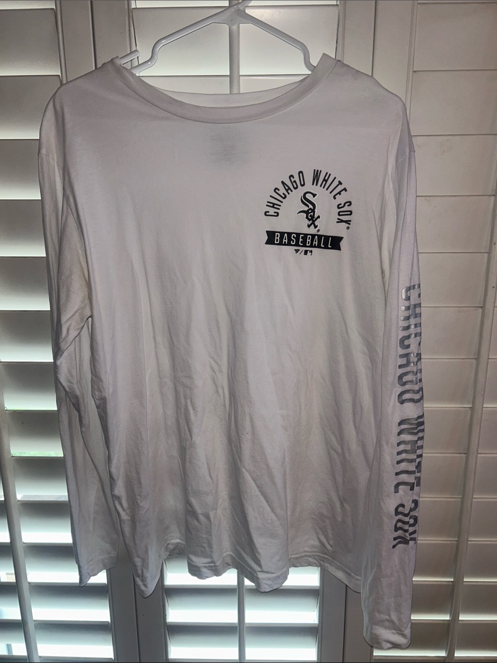 Fanatics White Chicago White Sox Long Sleeve Tee